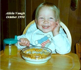 Alicia "cheeky grin" Vaugh